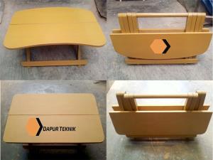 Cara Mudah Membuat Meja Lipat untuk Belajar Anak