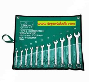 Tekiro Kunci Ring Pas Set Sunk Panel 11Pcs (8-24mm)