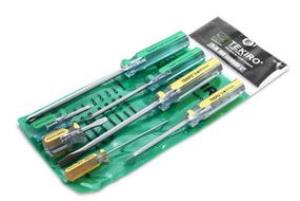 Tekiro Obeng Set 7 Pcs(Gagang Bening)