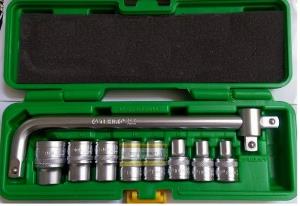 Tekiro Kunci Sock Set 10 Pcs 6Pt Box Plastik