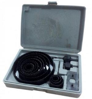 Nankai Hole saw Kit 16 Pc (uk 19-127 mm) utk kayu