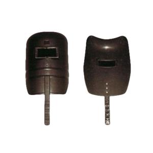 Kedok las Pegangan Luar Hitam