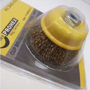 Prohex Sikat Mangkok Putih 3'' X 1,5