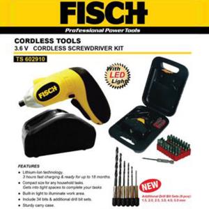 Fisch Cordless Screwdriver TS 602910