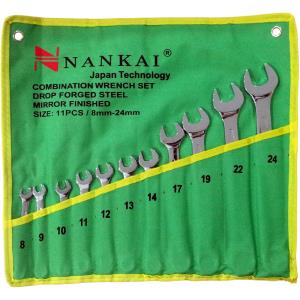 Nankai Kunci Ring Pas Set 11 Pc (8 - 24mm)